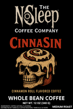 Load image into Gallery viewer, CinnaSin (Whole Bean) - 12 oz
