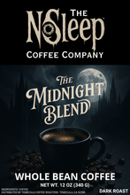 Load image into Gallery viewer, The Midnight Blend (Whole Bean) - 12 oz
